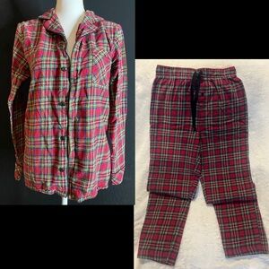 Plaid men’s small Pajamas Set